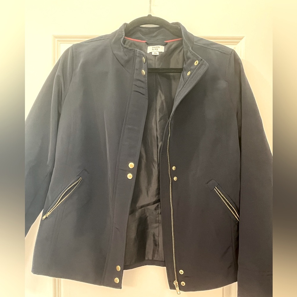 Navy Crown and Ivy Jacket